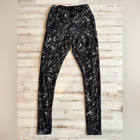 Rue 21 marbled leggings. Size S. - Picture 2 of 2